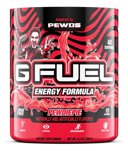 Gfuel Energy Formula | Pewdiepie En Pote