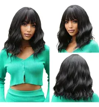 Comprar Peruca Lace Wig Lívia Ondulada Com Franja Fibra Premium