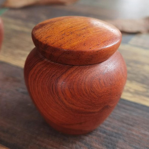 Yo Tarro De Madera Contenedor De Sal Tarro De Especias De