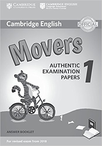 Cambridge Young Learners English Movers 1 (2018) - Answer Booklet, de VV. AA.. Editorial CAMBRIDGE UNIVERSITY PRESS, tapa blanda en inglés internacional, 2017