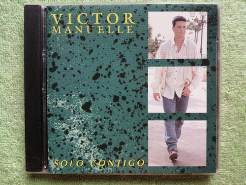 Eam Cd Victor Manuelle Solo Contigo 1994 Su Segundo Album