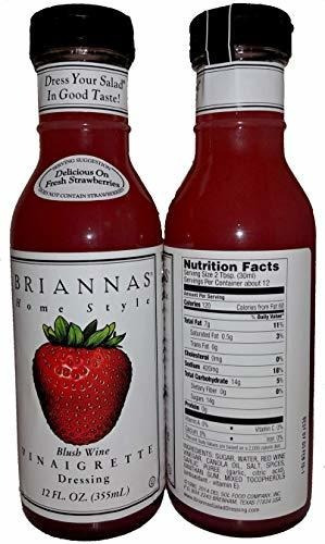 Aderezo De Vino Rosado Brianna, 12oz (pack De 6)