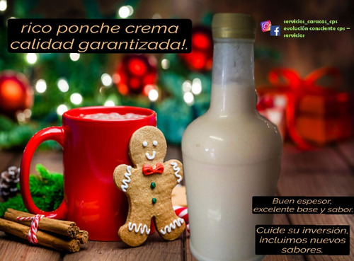 Vendo Ponche Crema Exquisito Y Excelente Precio