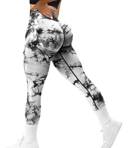 Mohuachi Leggings Para Mujer Con Levantamiento De Gluteos Pa