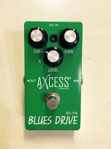 Pedal Overdrive Giannini Blues Drive Bd-108 Loja Jarbas Inst