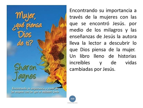 Mujer, Que Piensa Dios De Ti Sharon Jaynes