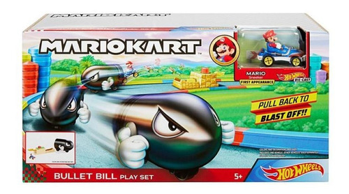 Mario Kart Pista Lanza Bullet Bill