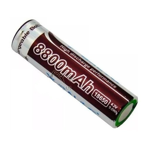 Pila Bateria Recargable 18650 8800mah 3.7v Megatronica