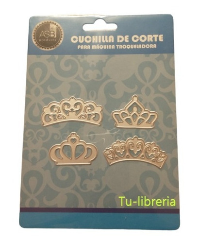 Scrapbooking Troqueles Coronas Caladas 4piezas