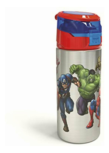 Zak Designs Marvel Comics Durable Single Wall Stainless