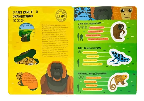 Livro Aprimore Seus Conhecimentos Animais em Extinção de Gemini