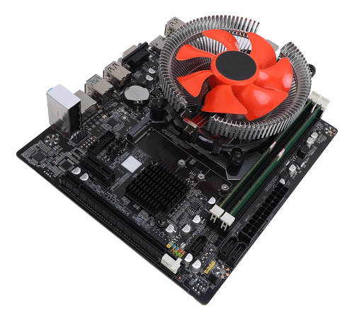 Conjunto De Placa Base De Escritorio H81 De 2 Canales Y 8 Gb