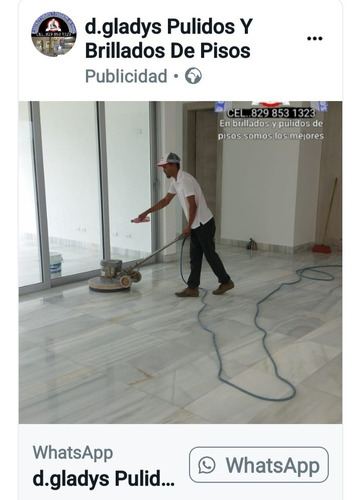 Imagen 3 de 5 de Dgladys Pisos Los Mejor En El Pulidos Y Brillados De Pisos