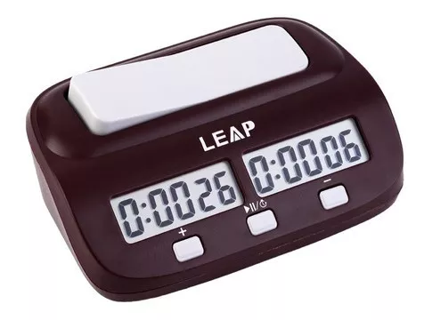 Reloj digital para ajedrez LEAP PQ9907S 