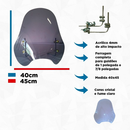 Bolha Parabrisa Kansas 150 E Horizon 150