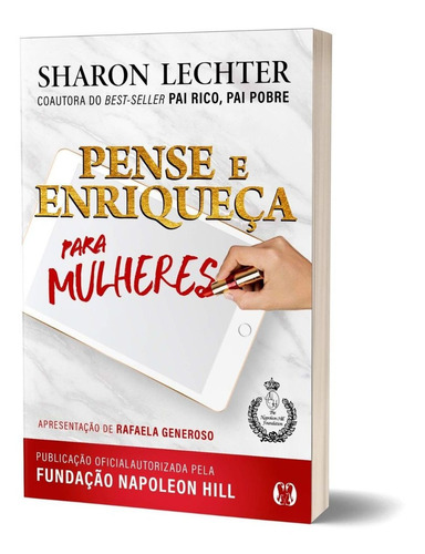 Livro Pense E Enriqueça Para Mulheres Fundação Napoleon Hill