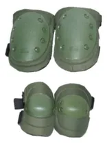 Comprar Kit Rodillera Y Codera Army Tactico Verde Militar Universal