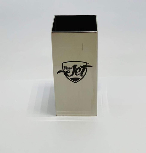Copo Quadrado P/ Tereré Em Inox 250 Ml Cor Prateado Liso