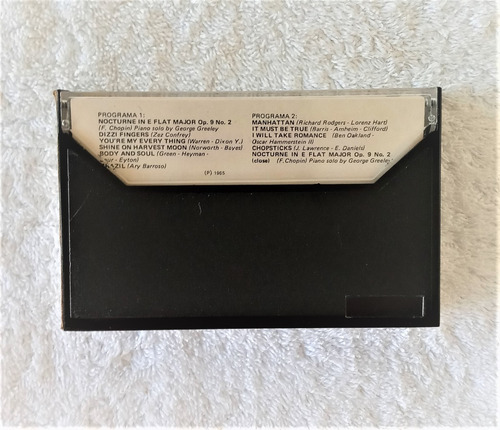 The Eddy Duchin Story Cassette Cinta Piano Tyrone Power (Usado)