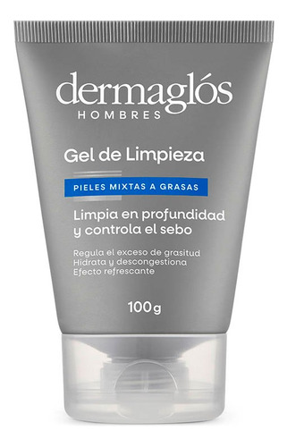 Gel De Limpieza Dermaglos Hombres 100gr