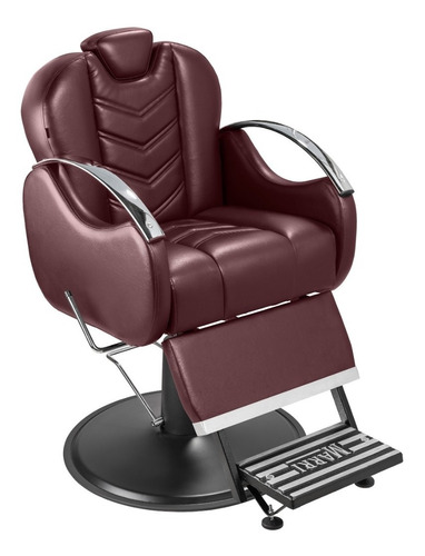Cadeira Para Barbeiro Alfa C/ Base Preta