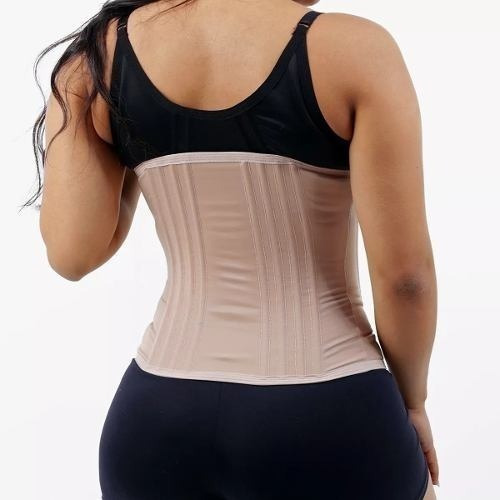 Cinta Modeladora Feminina 12 Barbatanas Redutora Abdomi Ci20