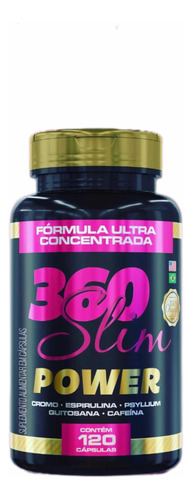 360 Slim , Suplemento De Emagrecer (120 Cápsulas )
