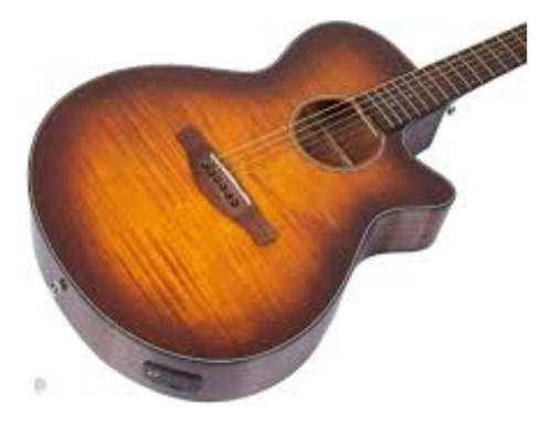 Guitarra Electroacústica Ibanez Ambar Sombreado