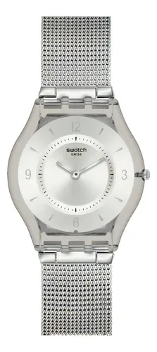 Reloj swatch de acero inoxidable cheap