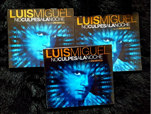 Cd Luis Miguel # No Culpes A La Noche # Club Remix