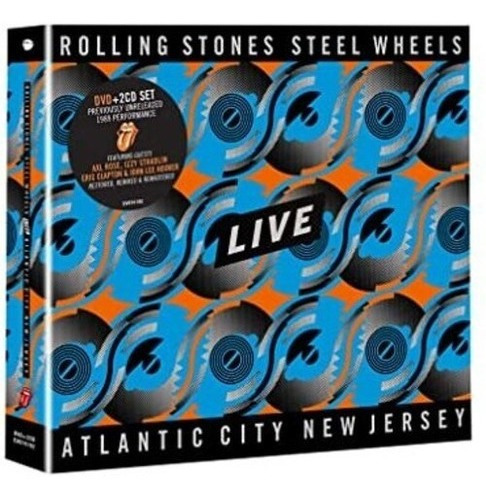 Cd Rolling Stones Steel Wheels Live&-.