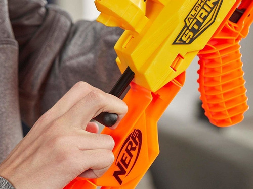 Lanzador Nerf Alpha Strike Wolf - Hasbro E7568 Con 12 Dardos