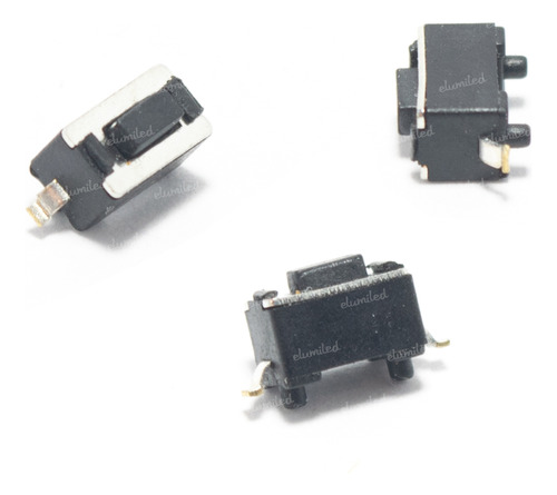 10 Pulsadores Tact Switch  6.0x3.5mm Smd X=4.3mm