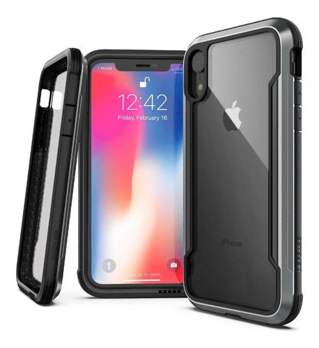 Carcasa Protector Antigolpes Military  + Lámina iPhone XR