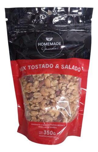 Mix Tostado Y Salado Homemade 350 Gr X 6 Unidades