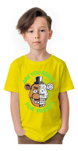 Polera Niños Five Nights Freddy Fnat Are You Algodon Wiwi