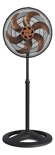 Ventilador De Coluna 40cm Turbo 6 Pás Oscilante Bronze Ventisol