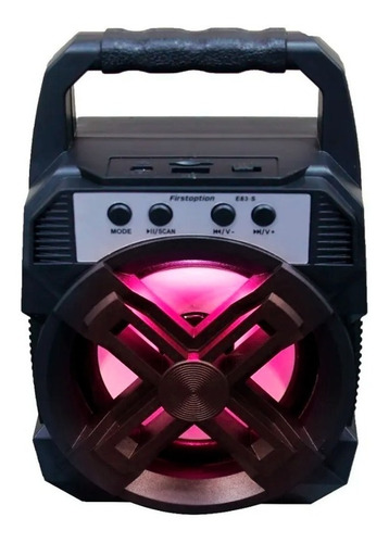 Imagem 8 de 9 de Alto-falante First Option E82-s Portátil Com Bluetooth Preto