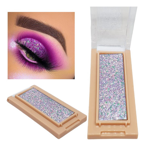 Mini Paleta Sombra Individual Glitter  Crused By S.f.r Color