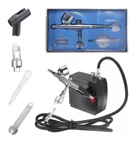 Aerógrafo Multiusos Compresor Airbrush Kit Completo