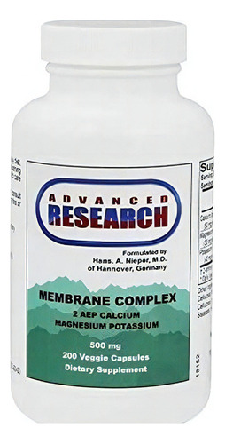 Menbrane Complex 2 Aep Calcium Magnesium Potassio 200 Cap Sabor Capsulas S/Sabor