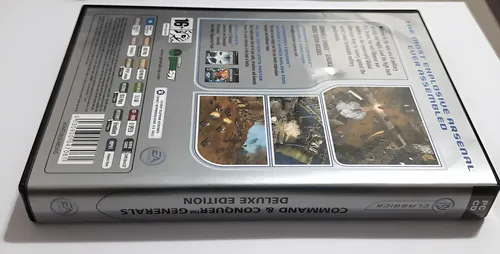 Jogo Pc Cd Command Conquer Generals Deluxe Edition Original