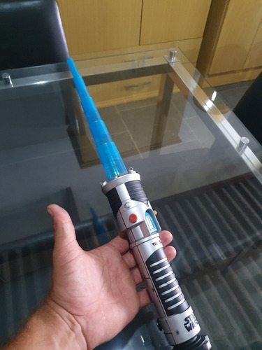 Starwars Mestre Yoda Com Sabre De Luz Hasbro