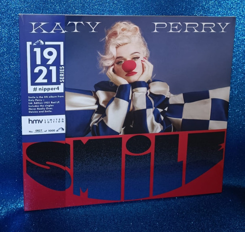 Vinyl Katy Perry Smile Hmv Edicion Limitada #0827/1000 Nuevo