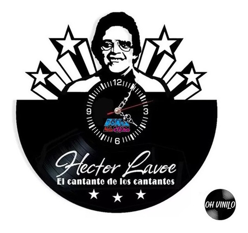 Hector Lavoe Reloj Pared Y Escritorio Salsa Regalo Delivery