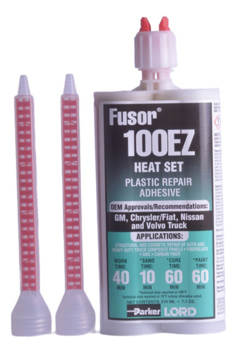 Lord Fusor 100ez Adhesivo Para Reparación De Plásticos Y Smc