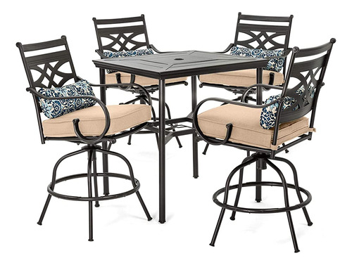 Hanover High Country Cork Montclair 5-piece All-weather Out-