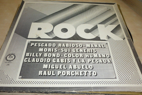 Pescado Rabioso Manal Rock Asi Vinilo Excelente Jcd055