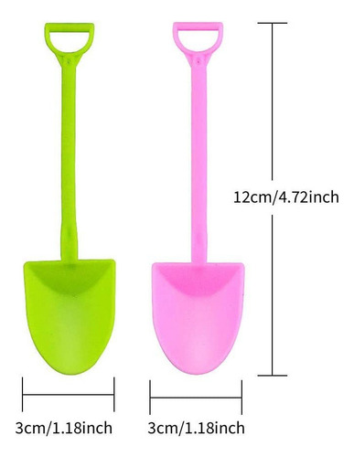 Cucharas De Plástico Desechables De Colores, 100 Piezas