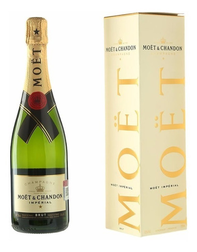 Champagne Moet & Chandon Brut Imperial Con Estuche 750ml